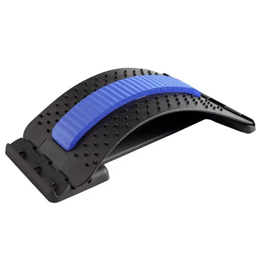 Back Stretcher for Lower Back Pain Relief Adjustable Lumbar Back Cracker Board Back Massager for Scoliosis Spine Decompression